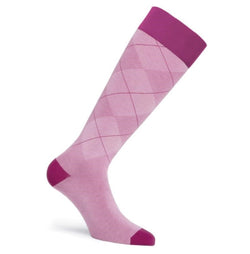 JOBST Media a la Rodilla Casual Pattern Rosa Baja Compresión