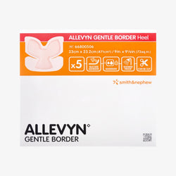 Smith & Nephew Apósito Talón Allevyn Gentle Border De 23 CM X 23 CM