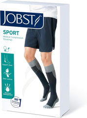 JOBST Sport rodilla Gris/Negro Baja compresión