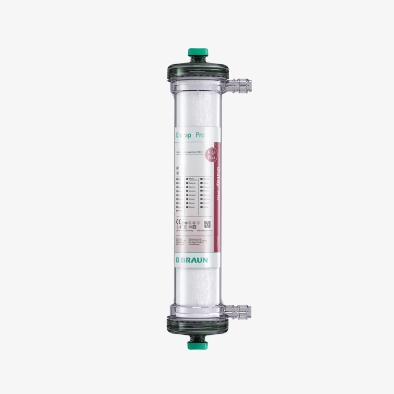 B. Braun Dializador Polisulfona Diacap Pro De 19L Bajo Flujo De 1.9 M2