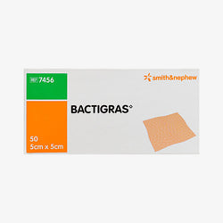 Smith & Nephew Gasa Parafinada Bactigras De 5 CM X 5 CM