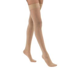 JOBST Ultrasheer muslo Natural (beige) silicón punteado Alta Compresión