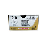 Catgut Cromico Calibre 4/0 Longitud De La Hebra 70