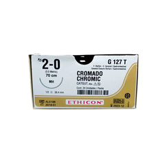 Catgut Cromico Calibre 4/0 Longitud De La Hebra 70