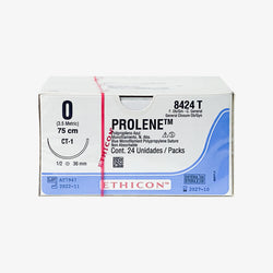 Ethicon Sutura Calibre 0 - Longitud 75 CM - Aguja CT-1 36.4 MM Prolene