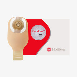 Hollister Sistema de Una Pieza Convexa Ultra Transparente Recortable CeraPlus De 25 MM