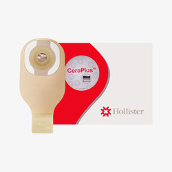 Hollister Sistema de Una Pieza Convexa Opaca Precortada CeraPlus De 22 MM