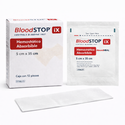 BloodSTOP iX Hemostático Absorbible de 5 CM x 35 CM