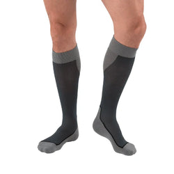 JOBST Media a la Rodilla Sport Negro - Gris Baja Compresión