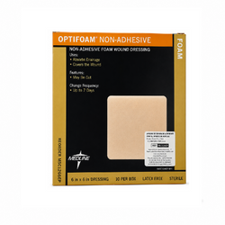 Medline Apósito Optifoam De 15.24 CM x 15.24 CM