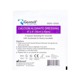 Gentell Alginato de Calcio 10 CM x 10 CM
