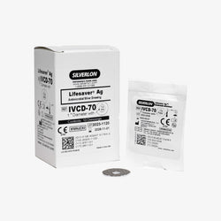 Argentum Medical Apósito en Disco Silverlon Lifesaver De 2.5 CM con Orificio de 7 mm