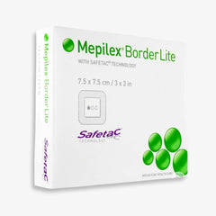 Mölnlycke Apósito Mepilex Border Lite de 7.5 CM X 7.5 CM