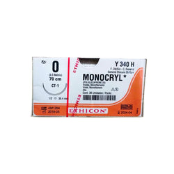 Ethicon Sutura Calibre 0 - Longitud 70 Monocryl