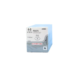Ethicon Sutura Calibre 5/0 - Longitud 45 CM - Aguja P-3 13 MM PDS II Violeta