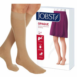 JOBST Media a la Rodilla Opaque Beige Mediana Compresión