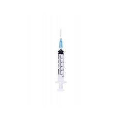 Nipro Jeringa de 3 ml Con Aguja de 25G x 16 MM