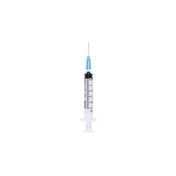 Nipro Jeringa de 3 ml Con Aguja de 22G x 38 MM