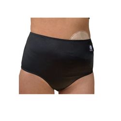 OstomyFit Calzón De Licra Negro