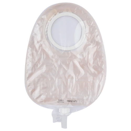 Bolsa de Urostomía Drenable Transparente Coloplast SenSura Click Tamaño Maxi con Aro de 60 MM