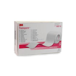 3M Cinta Médica Transpore de 1.27 CM X 9.1 M