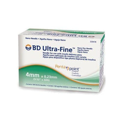 BD Aguja de Insulina Tipo Pluma Ultra-Fine Pluma De 32 G X 4 MM