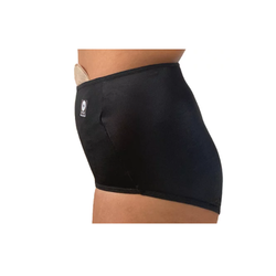 OstomyFit Calzón De Licra Negro