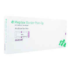Mepilex Border Post Op Flex De 10 CM X 25 CM