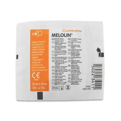 Smith & Nephew Melolin Apósito en Gasa Altamente Absorbente Estéril de Baja Adherencia de 5 CM X 5 CM