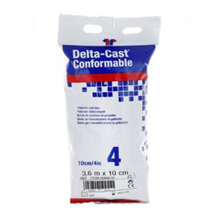 Vendas Sintética de Poliester Delta Cast Conformable Blanco 10.16 CM x 3.65 M