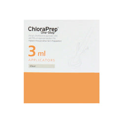 BD Antiséptico Para Asepsia Sin Tinte y Aplicador ChloraPrep De 3 ML