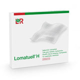 Lohmann & Rauscher Lomatuell H, Apósito de gasa Parafinada, Hidrofóbico Estéril de 10 CM x 10 CM