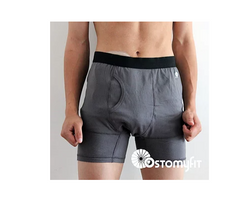 OstomyFit Boxer De Ostomía Gris